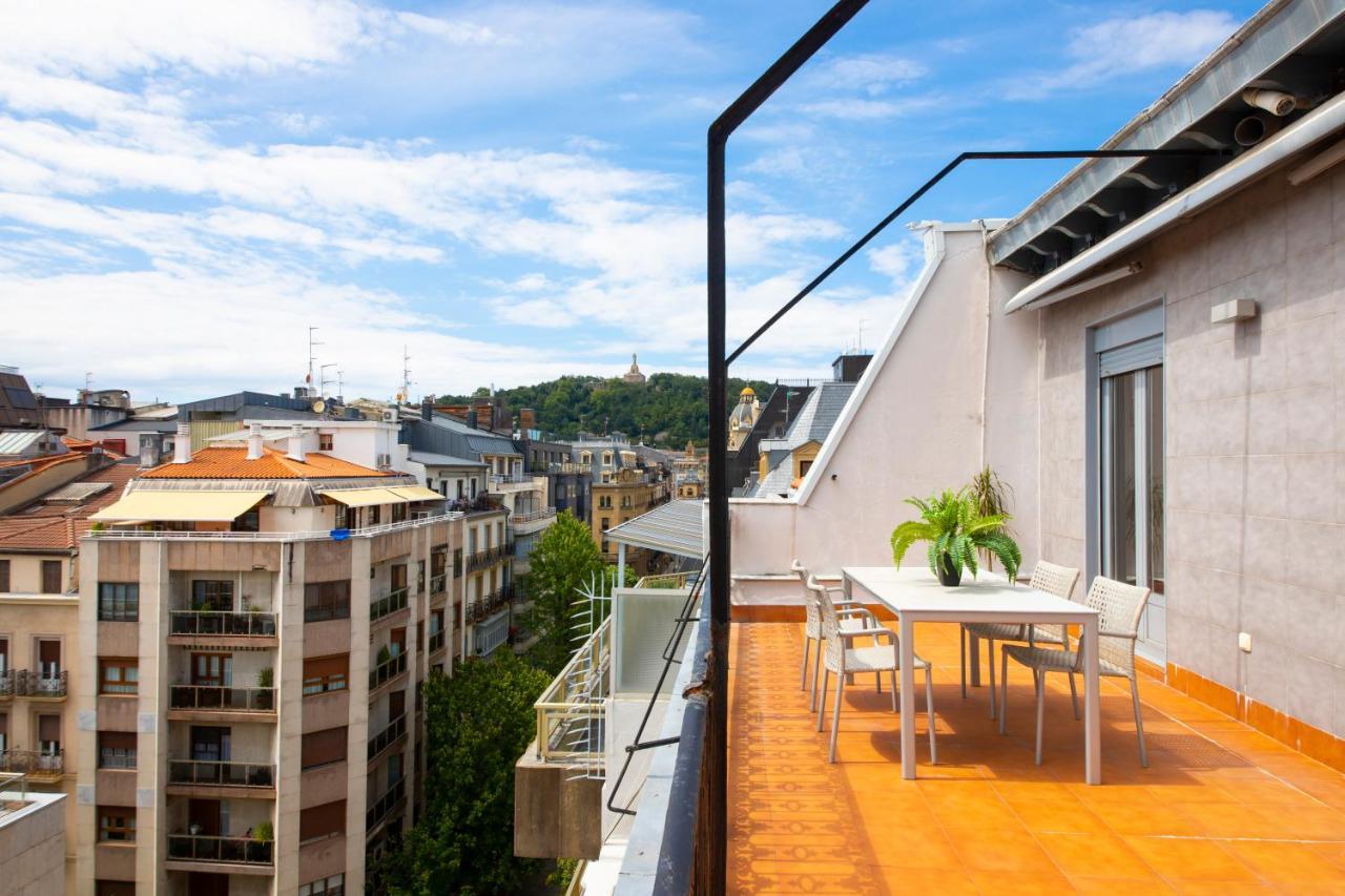 Modern Apartment With Spacious Terrace Сан-Себастьян Екстер'єр фото